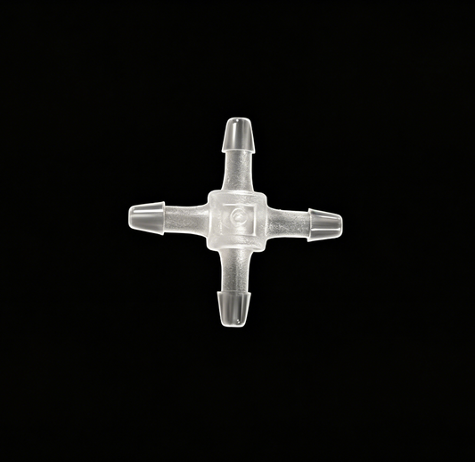 Barbed Cross Connector-10PACK