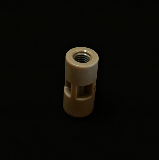 1/4-28UNF Female Straight Union PEEK- 5PACK